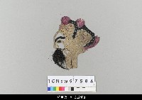 藏品(中國湖北皮影戲偶頭-生)的圖片